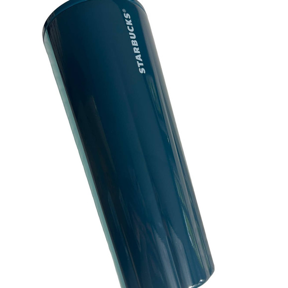 Starbucks 2023 Blue Teal 2 Tone Stainless Steel Cold Cup Venti Tumbler NEW - Picture 11 of 16